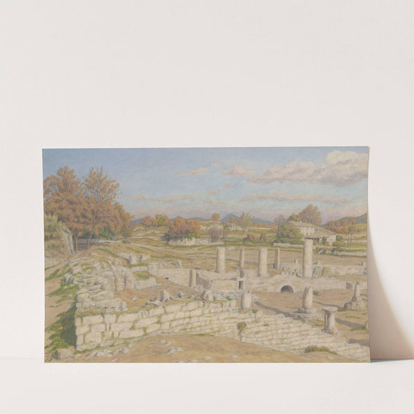 Vaison, les ruines romaines de Vaison (1933) by Henri Rivière