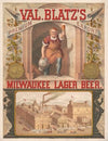 Val. Blatz’s premium export, Milwaukee lager beer (1879)