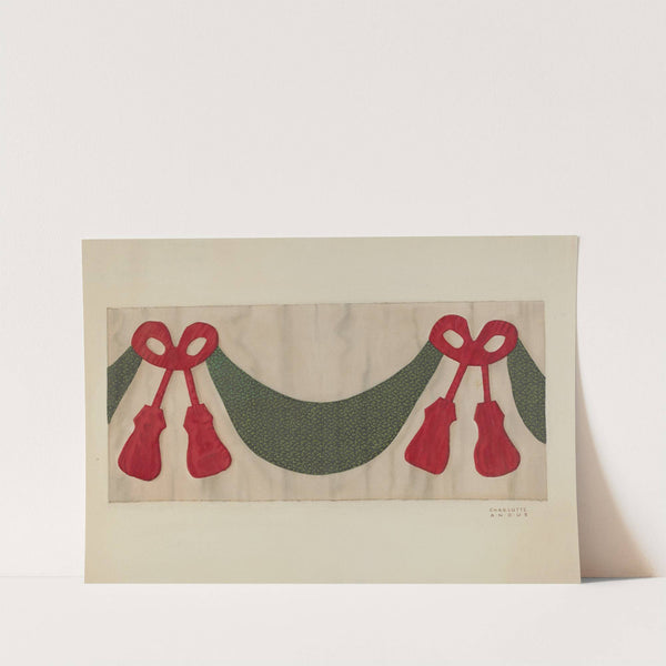 Valance for Tester by Charlotte Angus