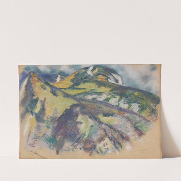 Valdez Hills (1918) by Marsden Hartley