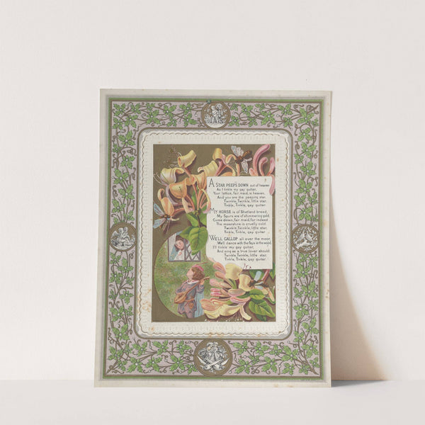 Valentine (1874) by Kate Greenaway