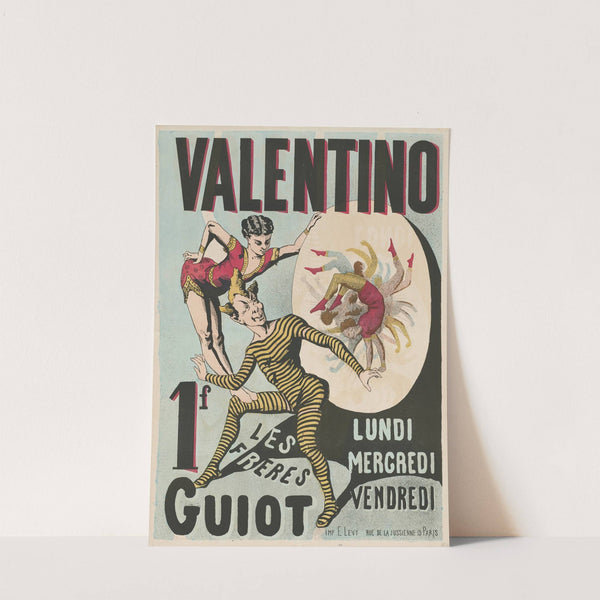 Valentino. Les frères Guiot (1874) by Imp. Emile Lévy