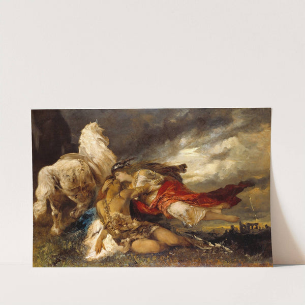 Valkyrie and a Dying Hero by Hans Makart