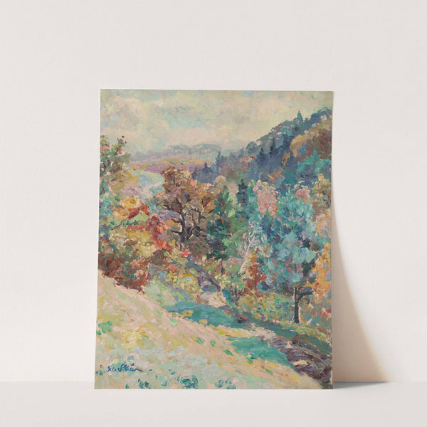 Vallée de Calamine. Automne by Emmanuel de La Villéon