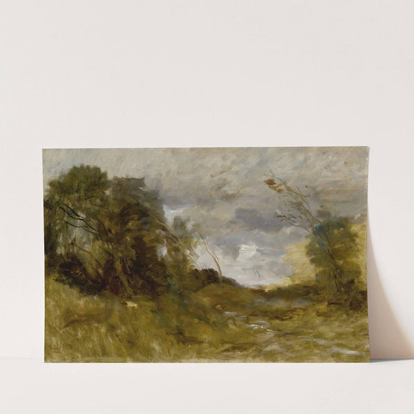 Vallée Solitaire by Jean-Baptiste-Camille Corot