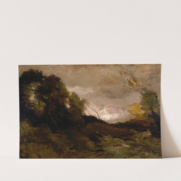 Vallée Solitaire by Jean-Baptiste-Camille Corot
