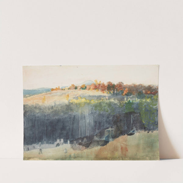Valley and Hillside by Winslow Homer