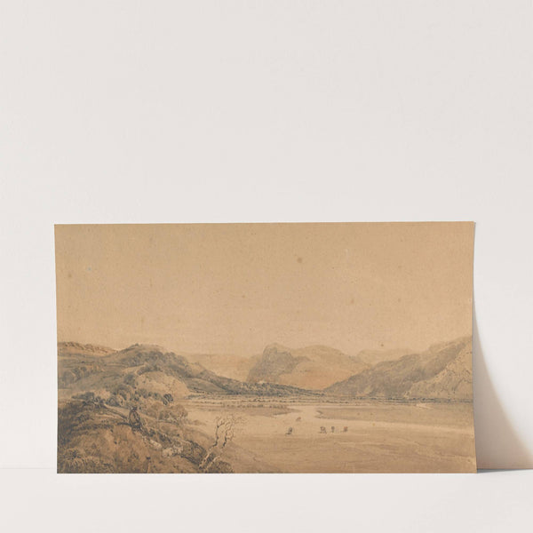 Valley of the Conway (ca. 1800) by Thomas Girtin