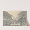 Valley of the Saltina near Brieg at Entrance of the Simplon (1821) by Sir John Frederick William Herschel