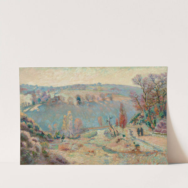 Valley of the Sédelle at Pont CharraudWhite Frost (c.1903-1911) by Armand Guillaumin