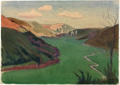 Valley of the Stangala, near Quimper