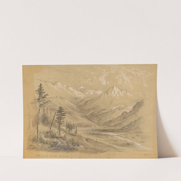 Valley of the Tomichi, Colorado by Henry Arthur Elkins