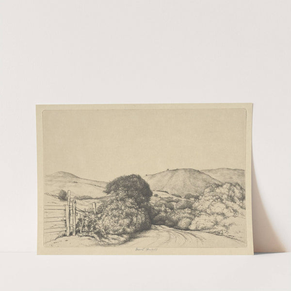 Valley Road (1900-1925) by Ernest Haskell