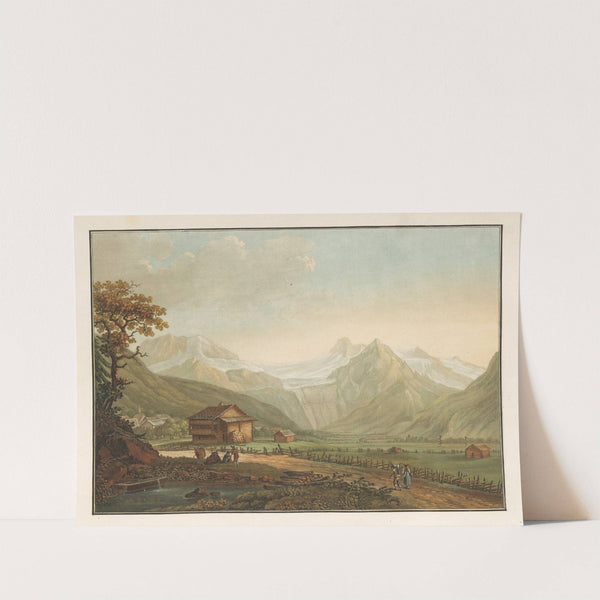 Vallon de Lenk et glacier du Ratzliberg dans le Simmenthal (1915-1945) by Friedrich Rosenberg