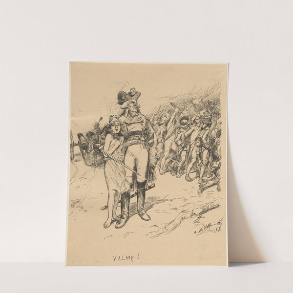 Valmy (1898-1899) by Adolphe Léon Willette