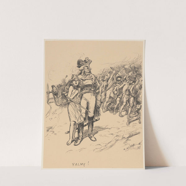 Valmy (ca. 1899) by Adolphe Léon Willette