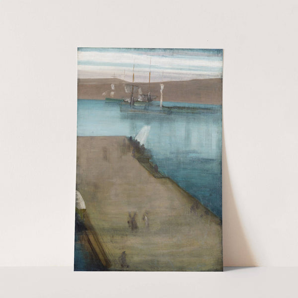 Valparaiso Harbor (1866) by James Abbott McNeill Whistler