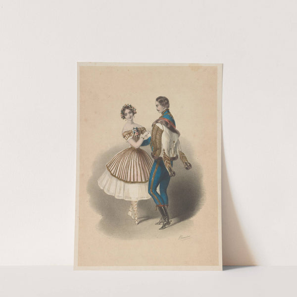 Valse de Paquita, composed by Deldevez, arranged for the piano forte by Charles Coole (1846) by John Brandard