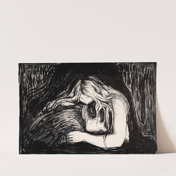 Vampire I by Edvard Munch