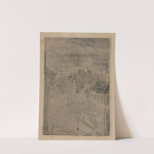 Van Iseghemlaan, Oostende by James Ensor