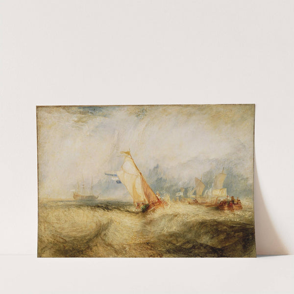 Van Tromp, Going About to Please His Masters by Joseph Mallord William Turner