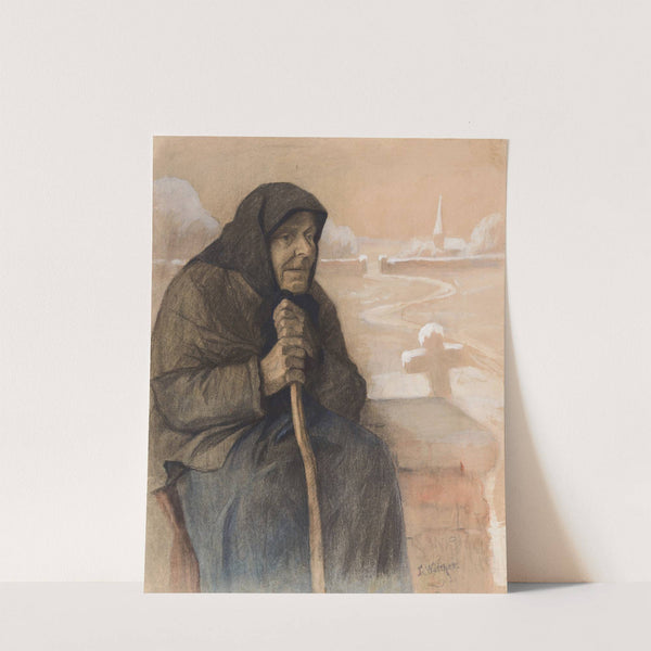 Vananaine kepiga (1903) by Lilly Walther