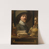 Vanitas Portrait of the Painter by Antonie van Steenwinckel