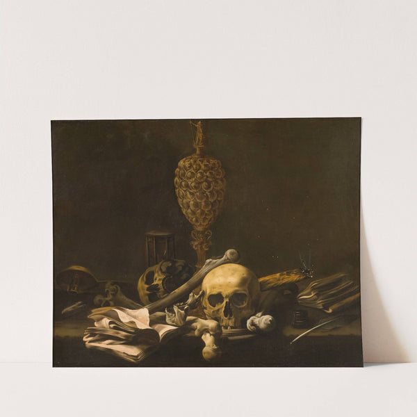Vanitas Still Life by Anonymous