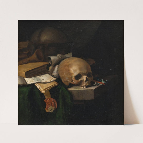 Vanitas Still Life (1669 - 1670) by Pieter Van Der Willigen