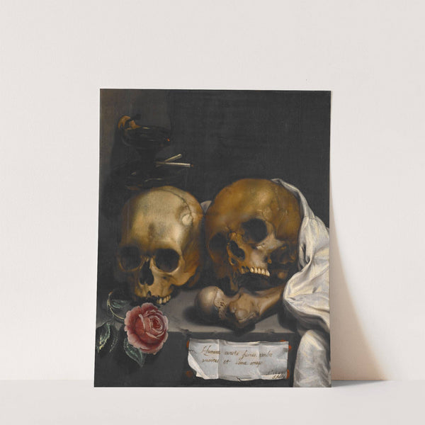 Vanitas Still Life by J Falk