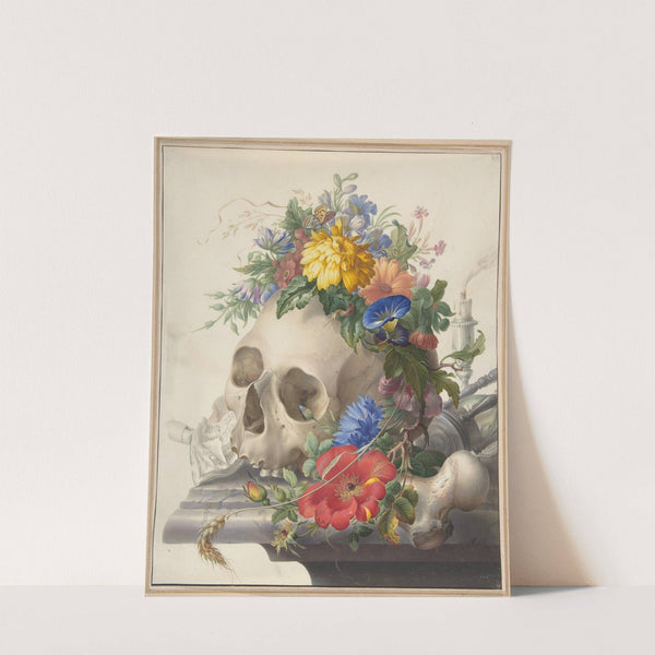 Vanitas Still Life by Herman Henstenburgh