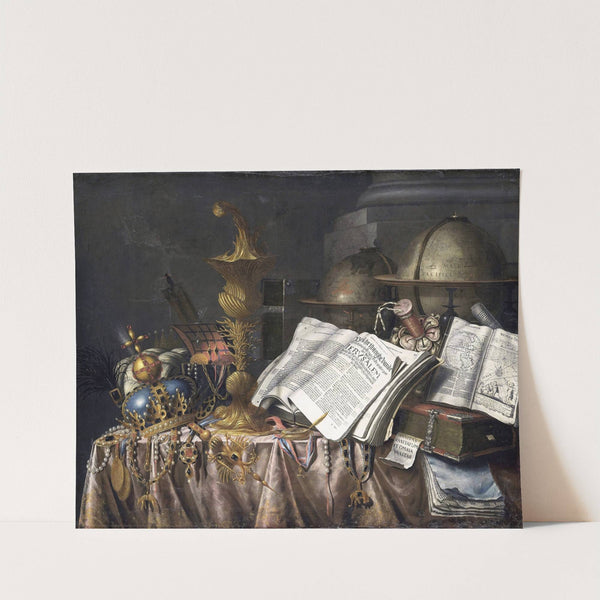 Vanitas Still Life by Edwaert Collier
