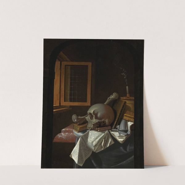 Vanitas Still Life by François van Daellen