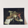 Vanitas still life by N.L. Peschier