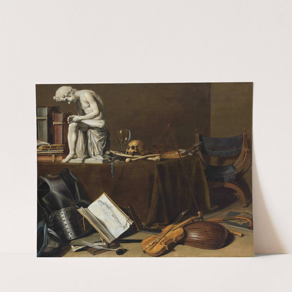 Vanitas Still Life with the Spinario (1628) by Pieter Claesz