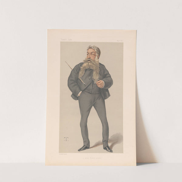 Vanity Fair - Artists. 'agreat French painter'. M. Jean Louis Ernest Meissonier. 1 May 1880 by Théobald Chartran