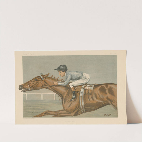 Vanity Fair; Jockeys; 'An American Jockey', Tod Sloane, May 25, 1899 by Godfrey Douglas Giles