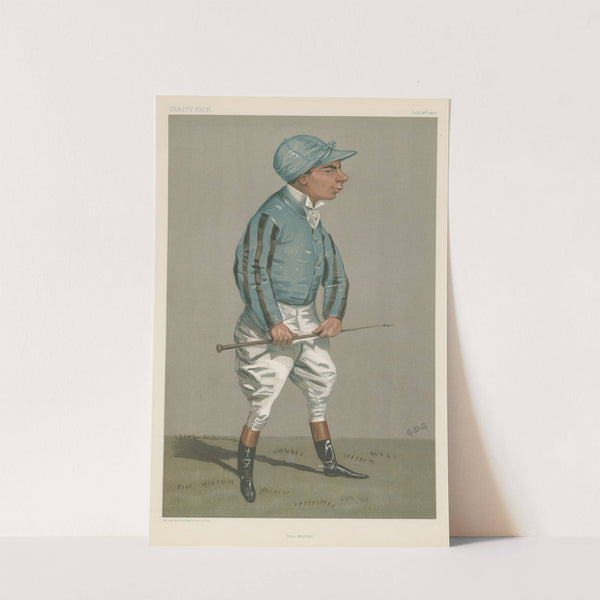 Vanity Fair; Jockeys; Otto Madden, July 25, 1900 by Godfrey Douglas Giles