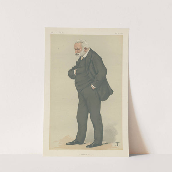 Vanity Fair; Literary; 'A French Poet', Victor Hugo, September 20, 1879 by Théobald Chartran