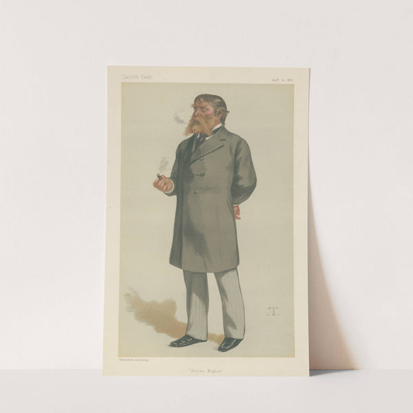 Vanity Fair; Literary; 'Hosea Beglow', James Russell Lowell, August 21, 1880 by Théobald Chartran