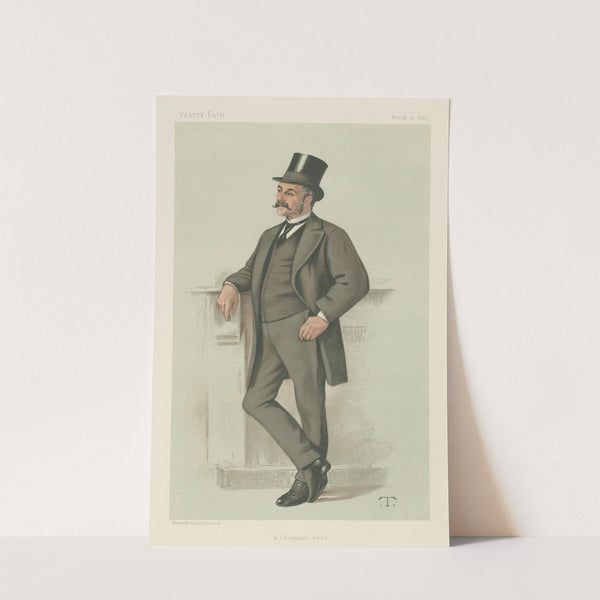 Vanity Fair; Military and Navy; 'A Crimean Hero', Major-General Edwyn Sherard Burnaby, March 10, 1883 by Théobald Chartran