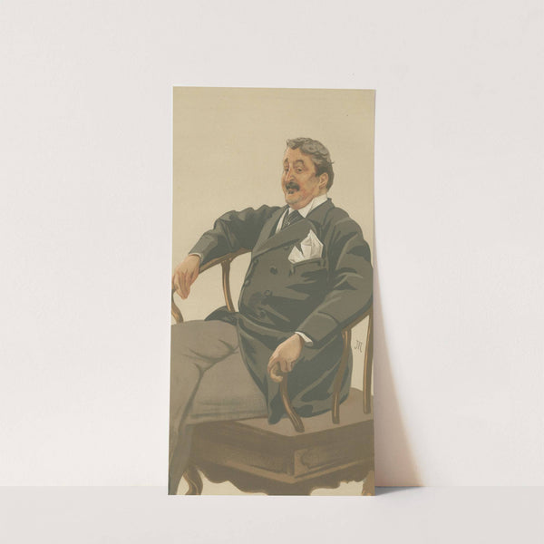 Vanity Fair; Military and Navy; ‘The Queen’s Landlord’, Colonel James Farquharson of Invercauld, August 26, 1876 (1876) by James Tissot