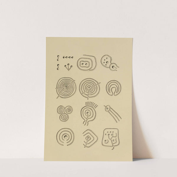 Variants of Cup Sculptures (1894) by Garrick Mallery