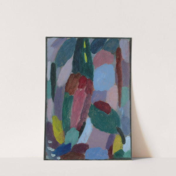 Variation,Twilight (1916) by Alexej von Jawlensky