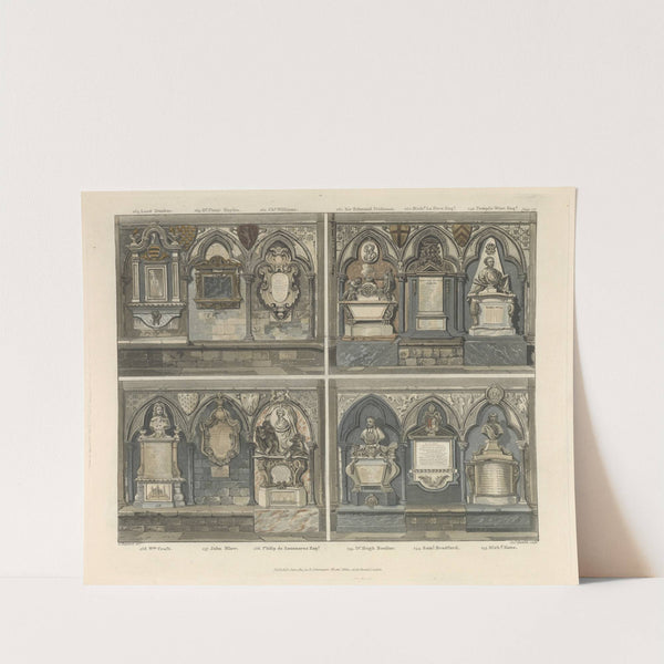 Various Memorials in Westminster by J. R. Hamble