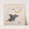 Various Moths and Butterflies by Kubo Shunman
