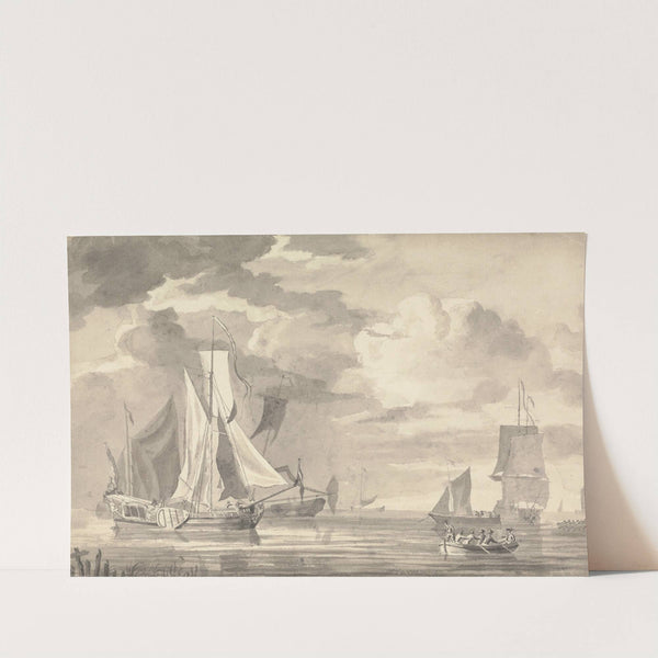 Various Shipping off the Coast by John Greenwood