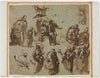Various Sketches of the Madonna and Child (c. 1580)