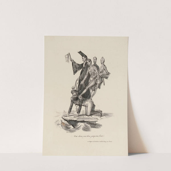 Vas donc, vas donc jusqu’au bout (1830) by Pierre Langlumé