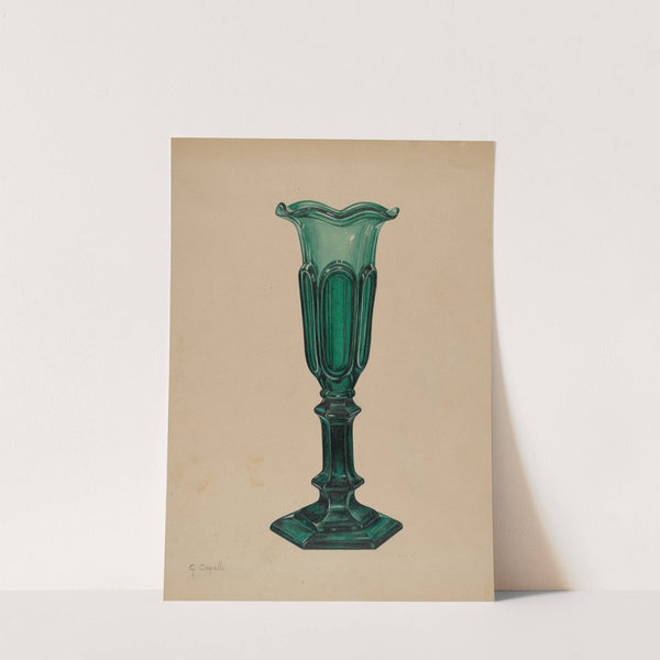 Vase by Giacinto Capelli